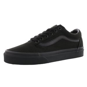 Vans Old Skool Skate Shoe - Black Monochrome